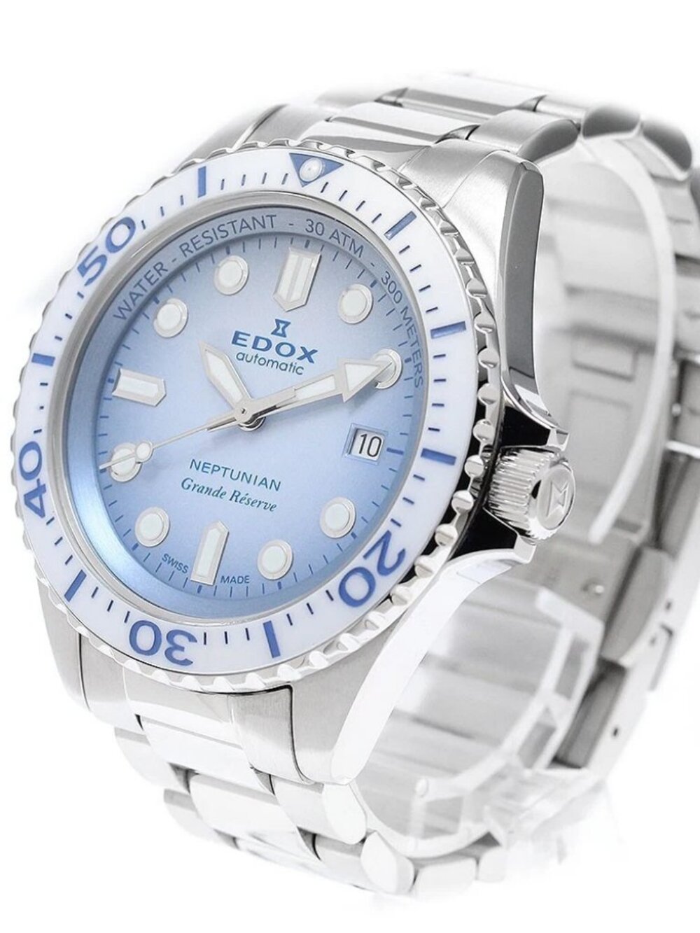 EDOX Neptunian Grande Reserve Date 80801 Automatic Men's Watch_962708